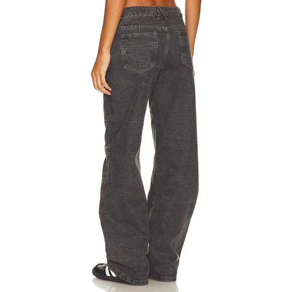 Lioness Freedom Jeans in Washed Charcoal - Picture 3 of 5